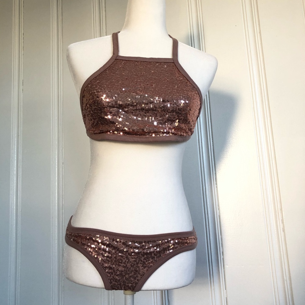 Brand new never worn sequined bikini